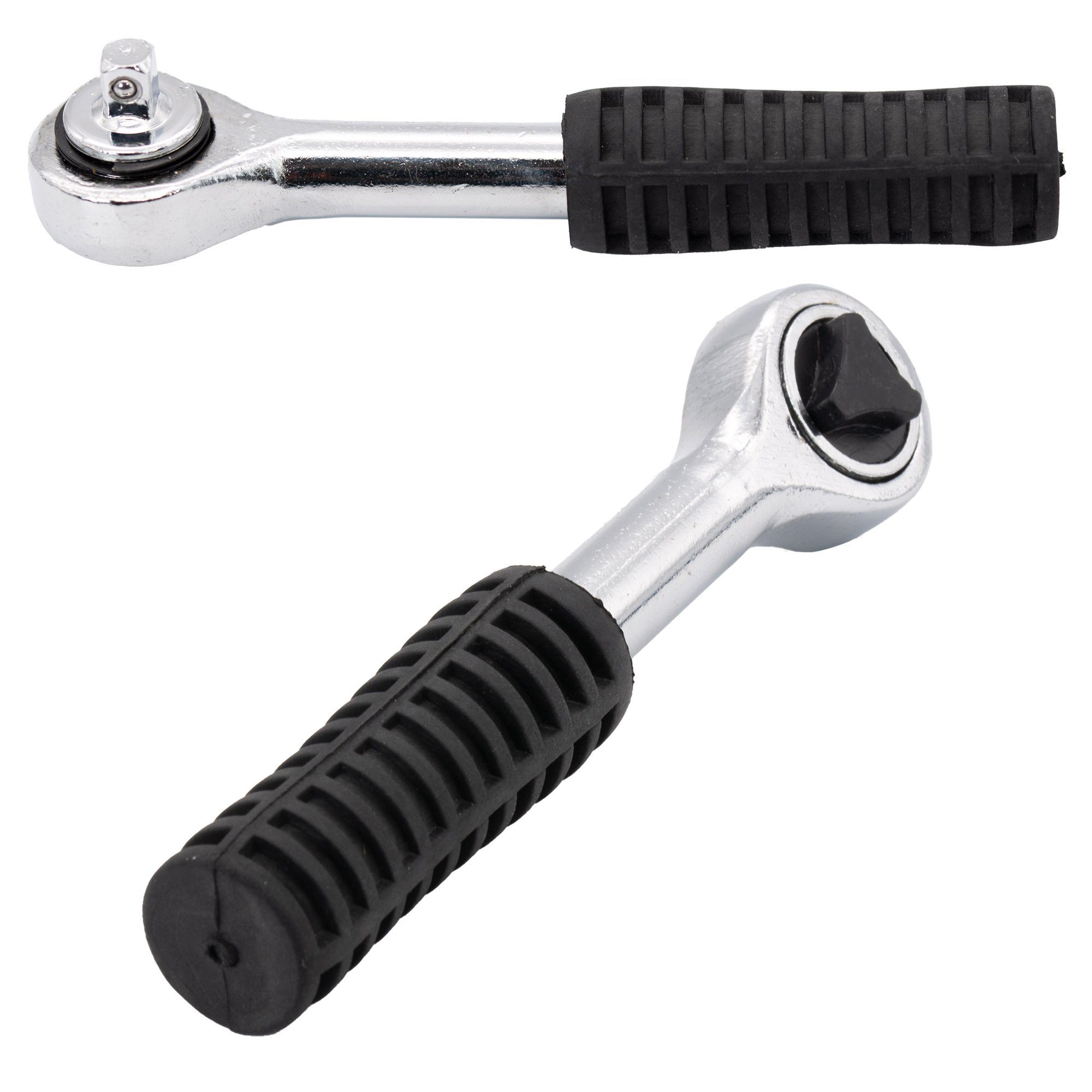 BENSON Steckschlüssel Knarre Ratsche Umschaltknarre 1/4", Ratschenschlüssel, Umschaltratsche, Werkzeug