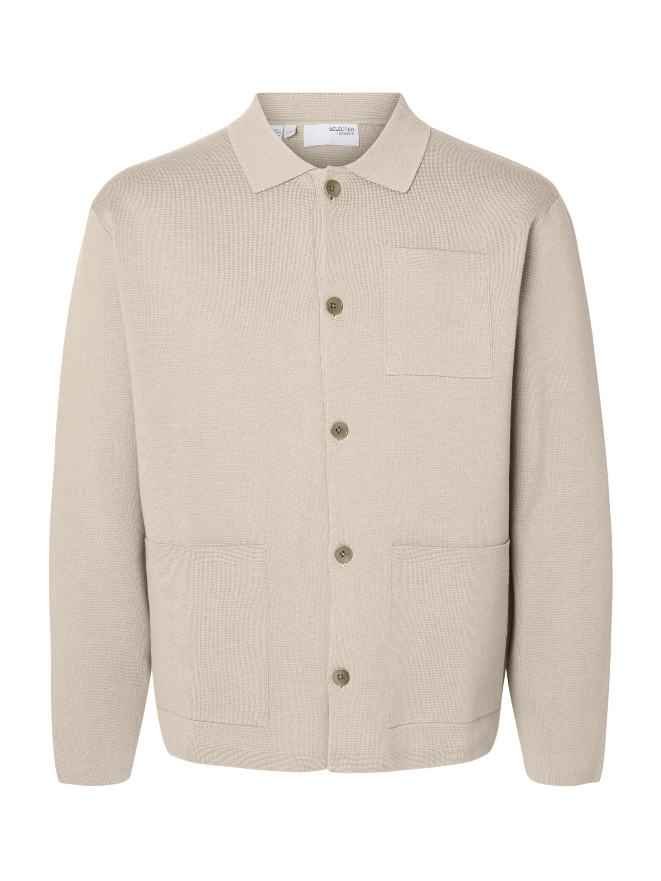 Selected Strickjacke SLHMIKE (1-tlg) Plain/ohne Details