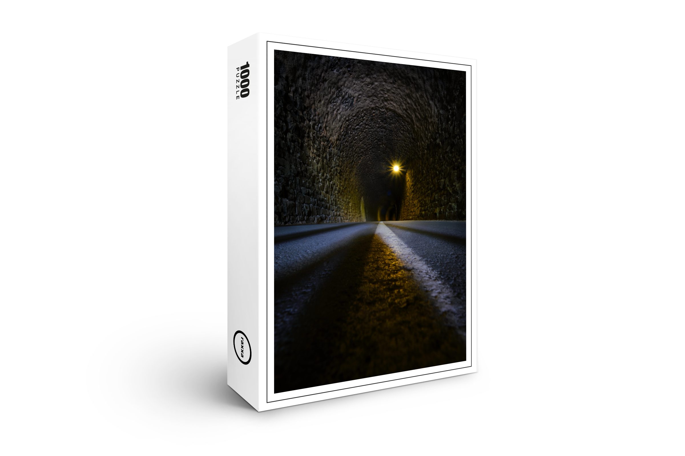 raxxa Puzzle Premium-Puzzle "Licht am Tunnels", FSC®, Puzzleteile 1000 Ende des