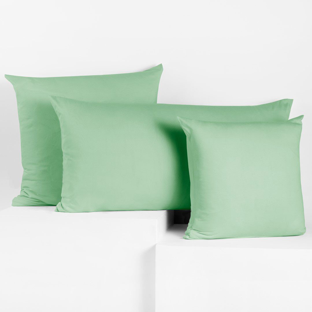 texpot Kissenhülle Jersey Baumwolle Reißverschluss, (2 Stück) günstig online kaufen