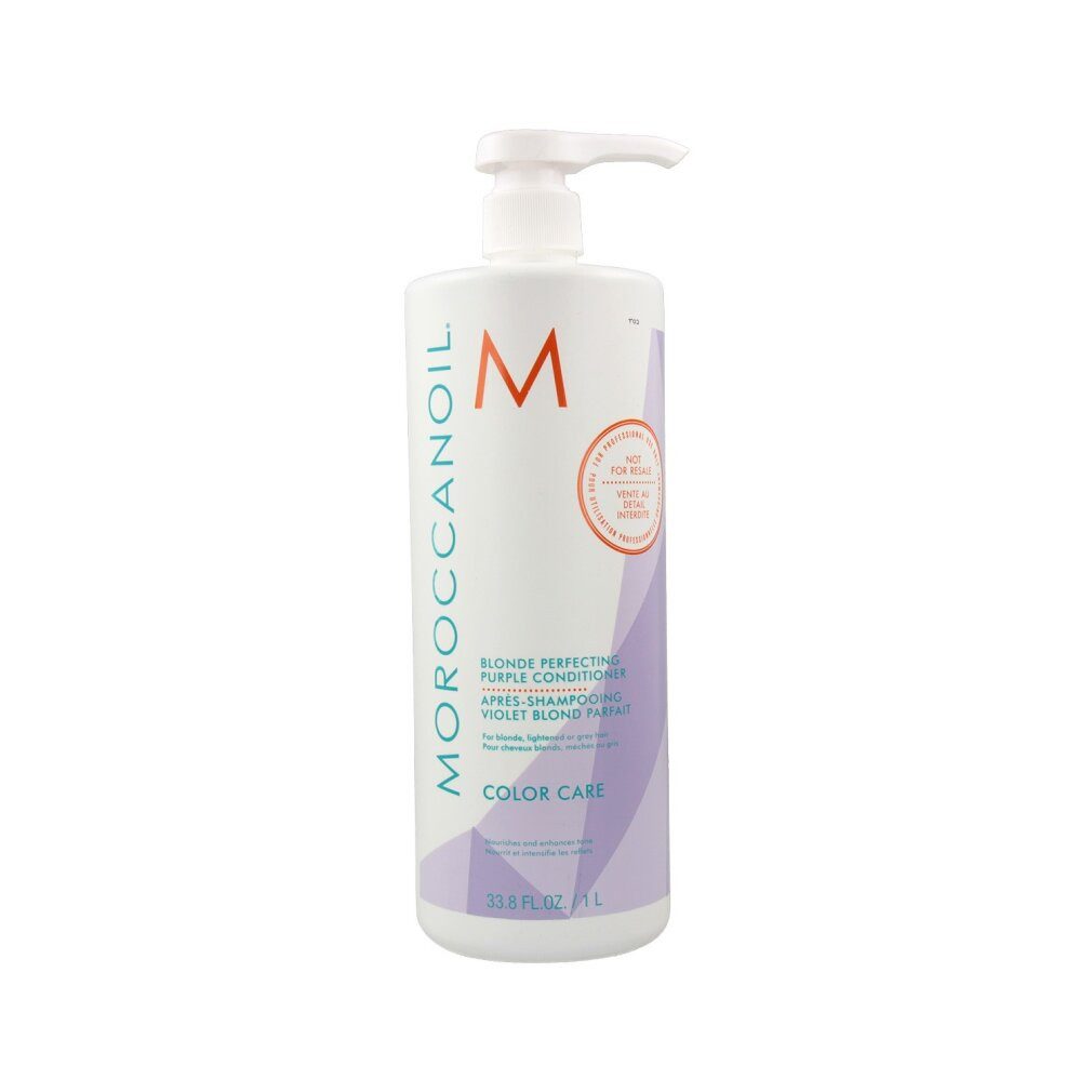 moroccanoil Haarspülung Color Care Blonde Perfecting Parabenfreie Haarspülung 1000ml