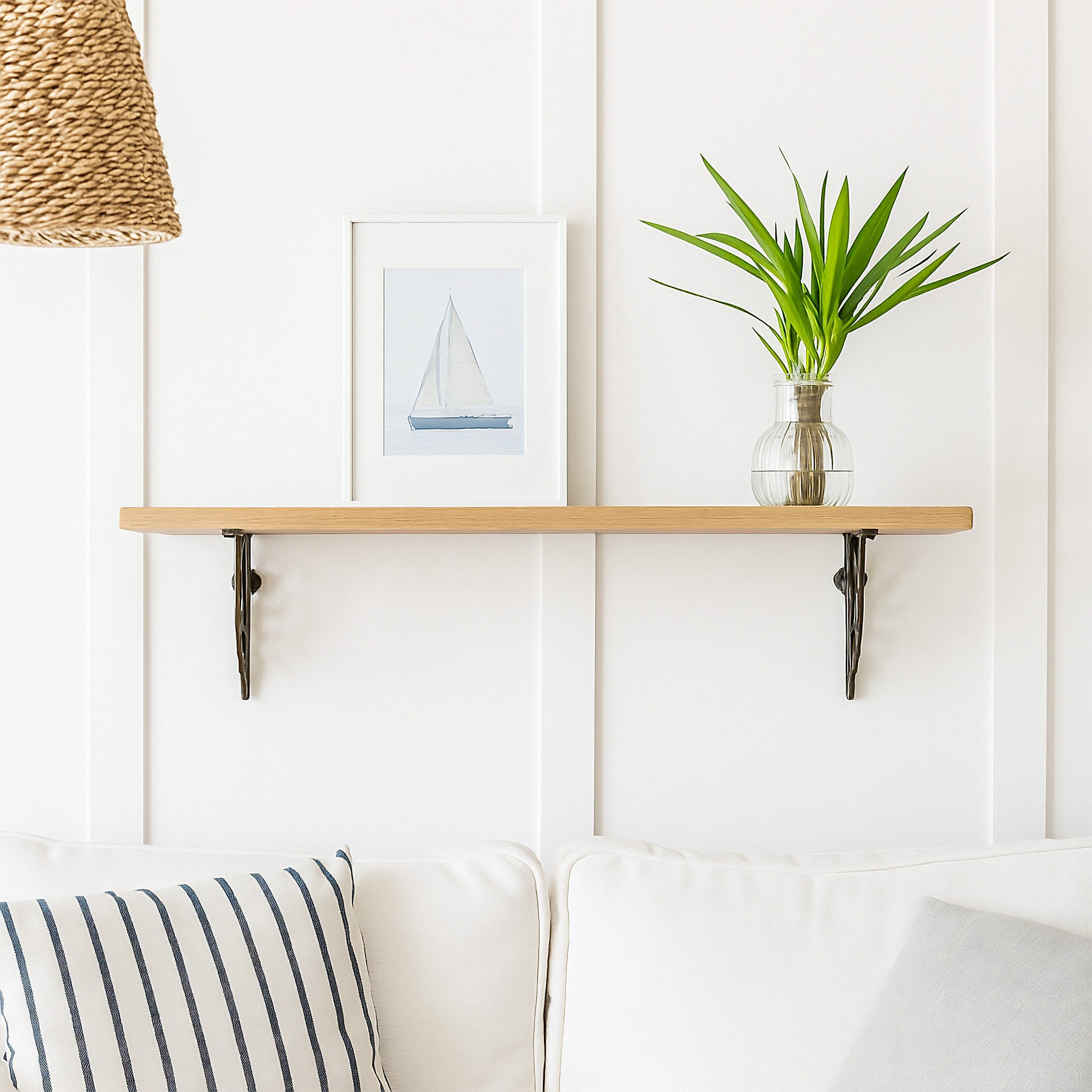 relaxdays Wandregalhalter Regalträger 2er Set Mandala-Design, günstig online kaufen