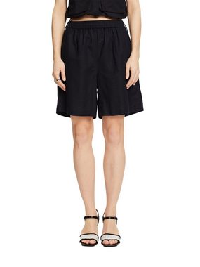 Esprit Shorts Pull-on-Shorts aus Baumwolle-Leinen-Mix (1-tlg)