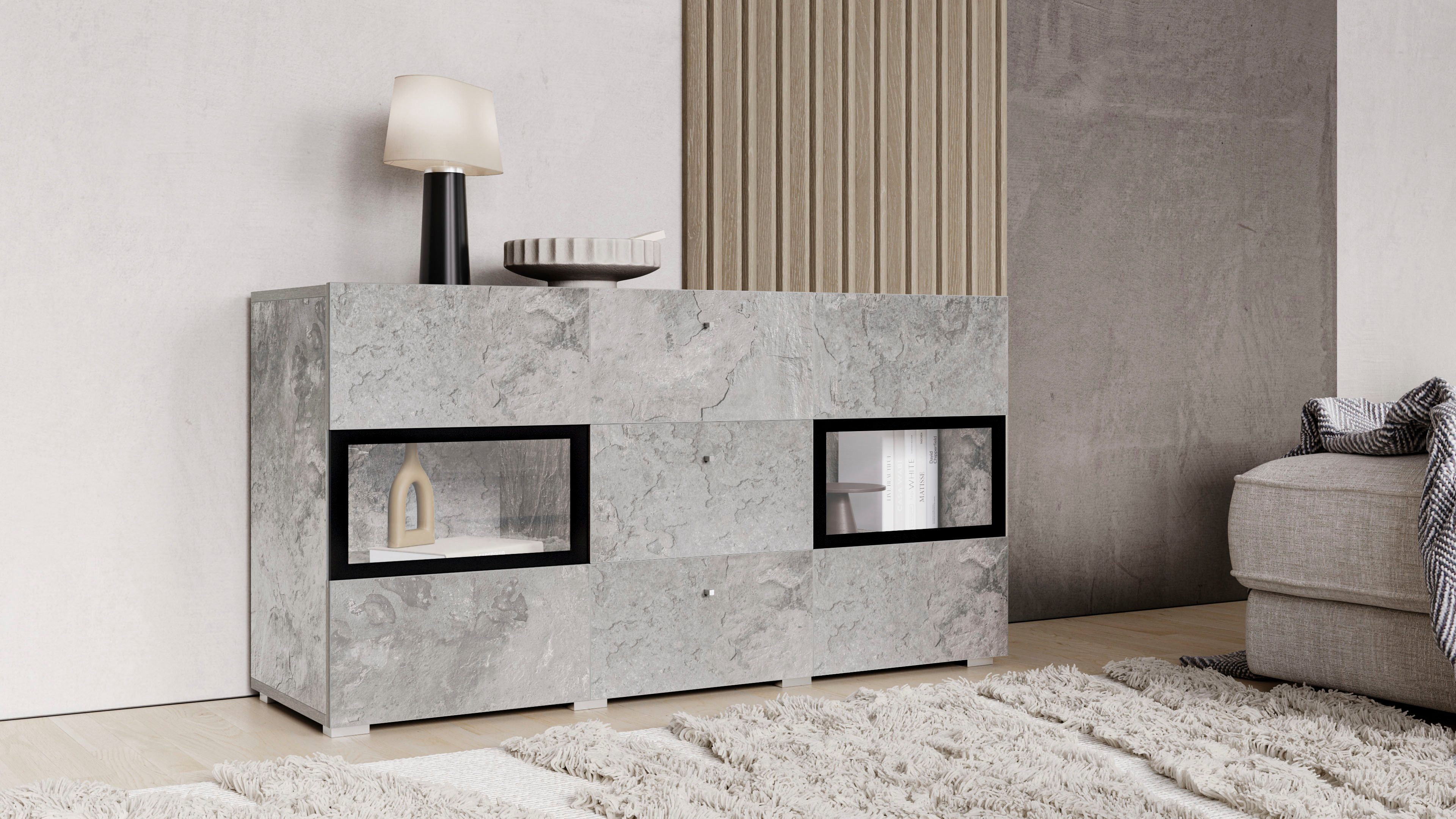 OTTO home Sideboard Baros, Breite 132 cm
