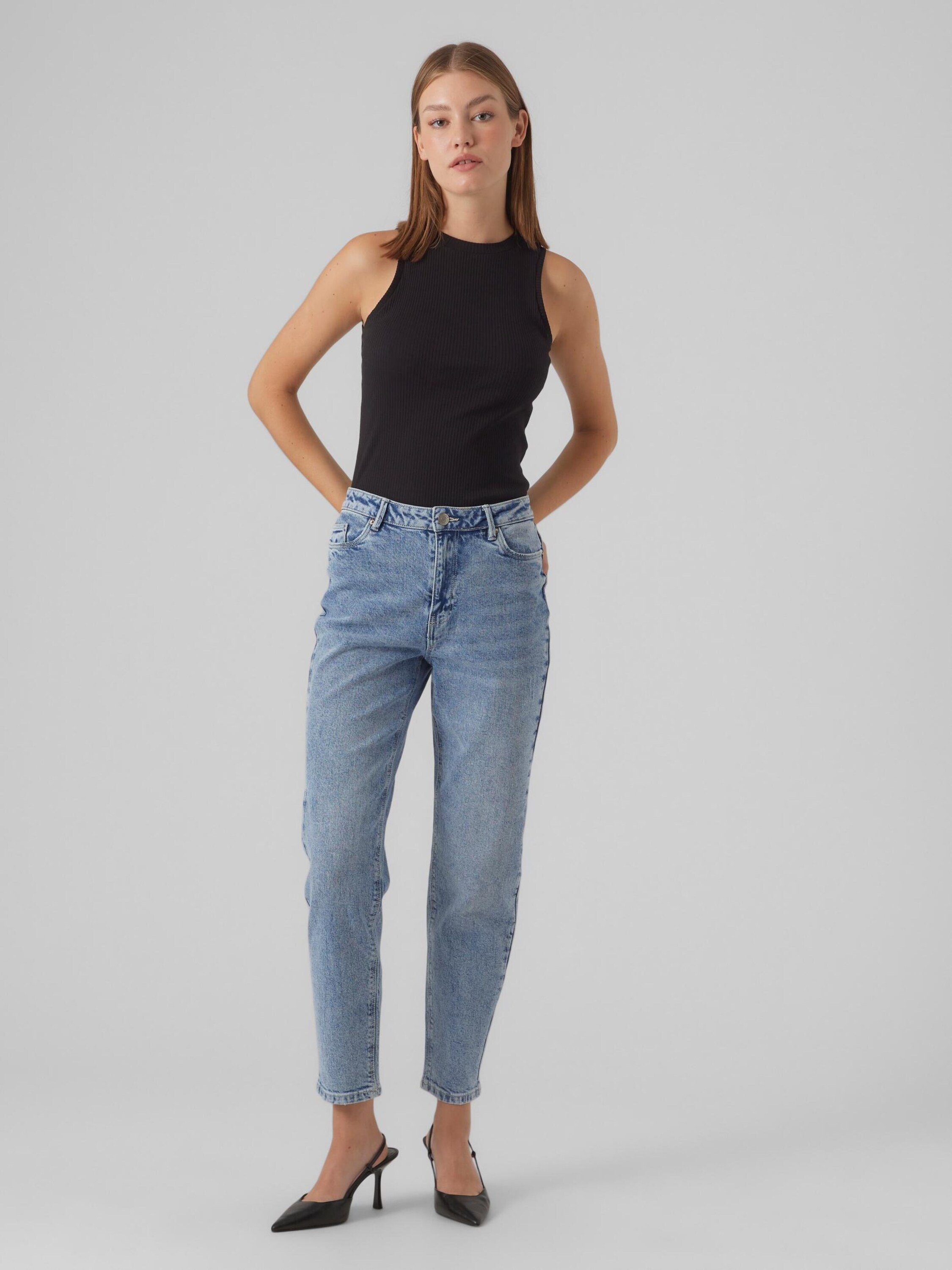 Vero Moda 7/8-Jeans VMLinda (1-tlg) Plain/ohne günstig online kaufen