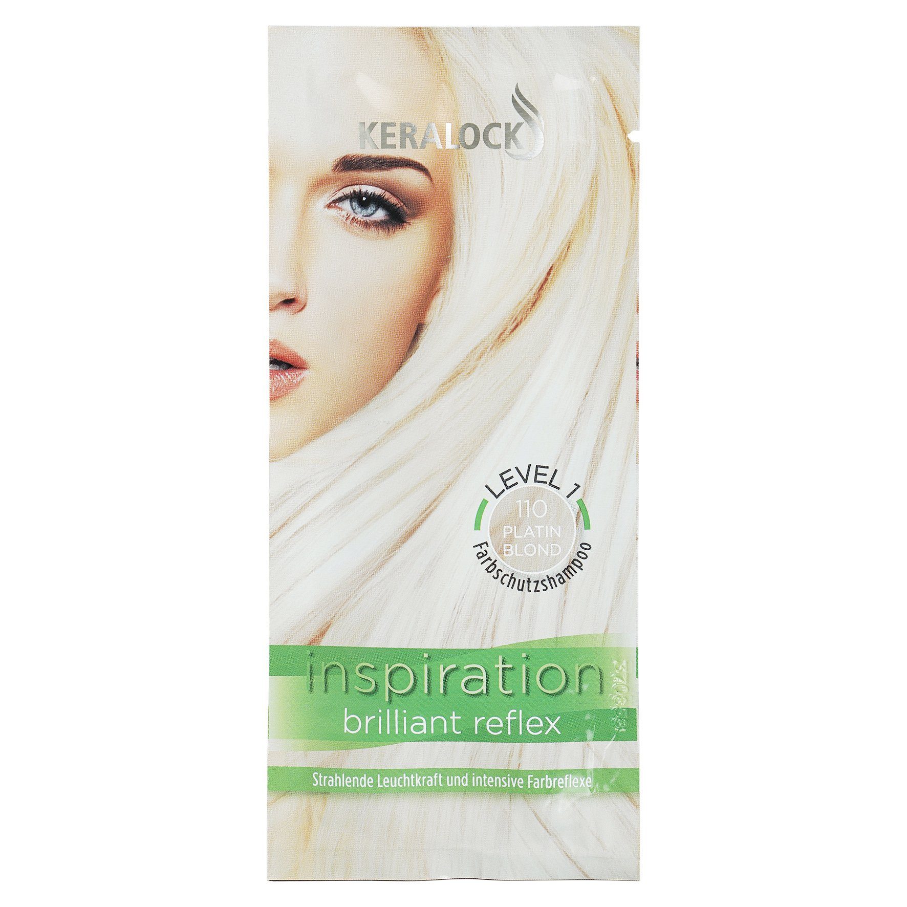 Haarfarbe Keralock Farbschutzshampoo Platinblond