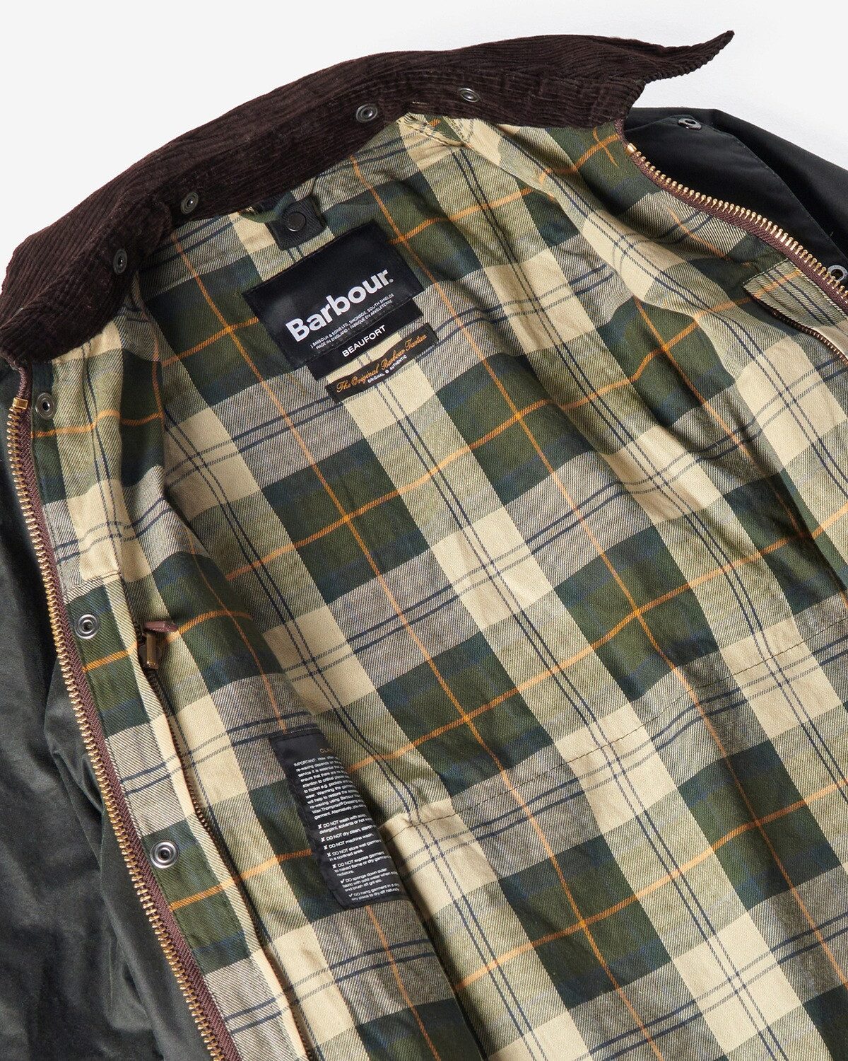 Barbour Allwetterjacke Wachsjacke Beaufort Tartan