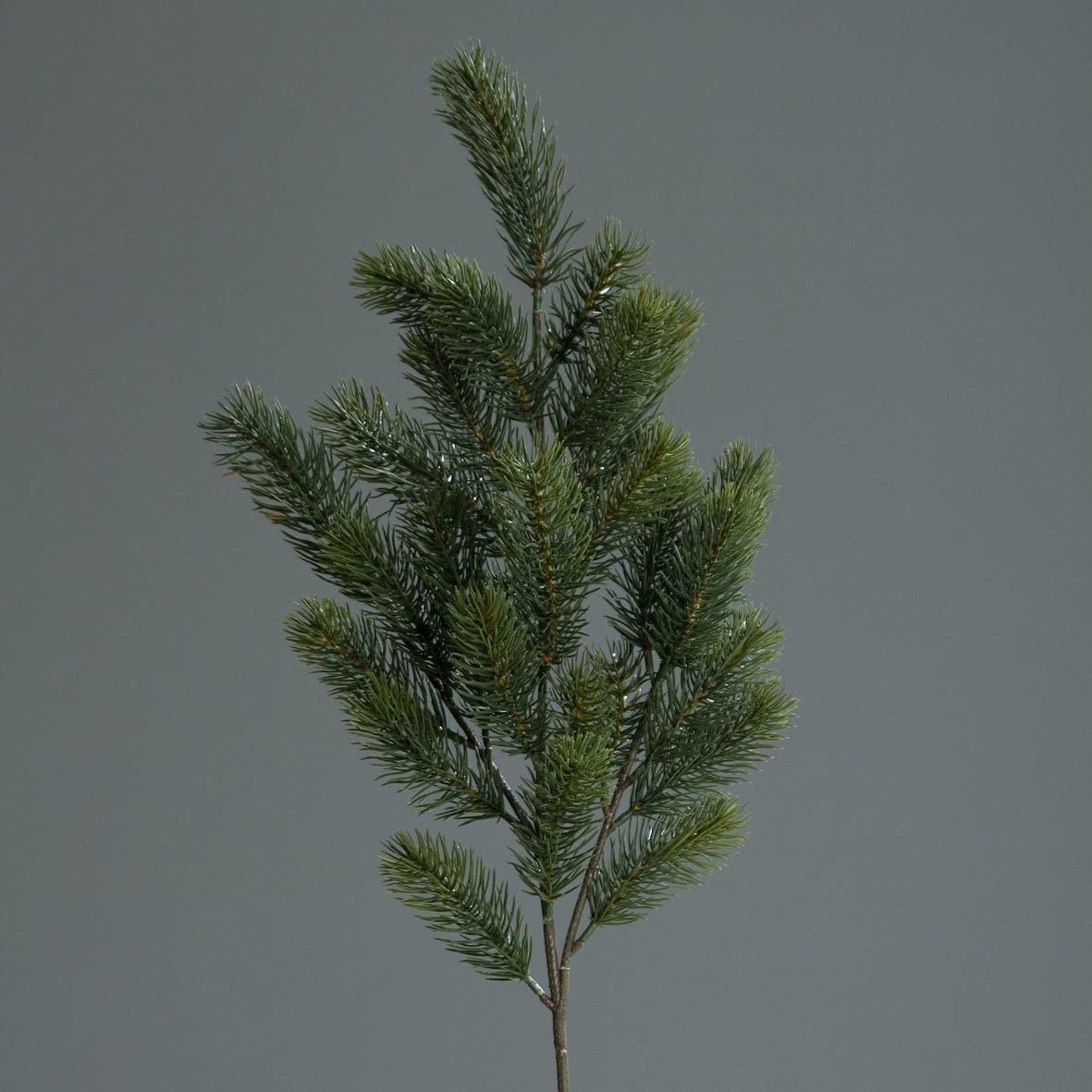 Kunstpflanze Tannenzweig Edeltanne 65cm künstliche Tannenzweige Kunststoff, günstig online kaufen
