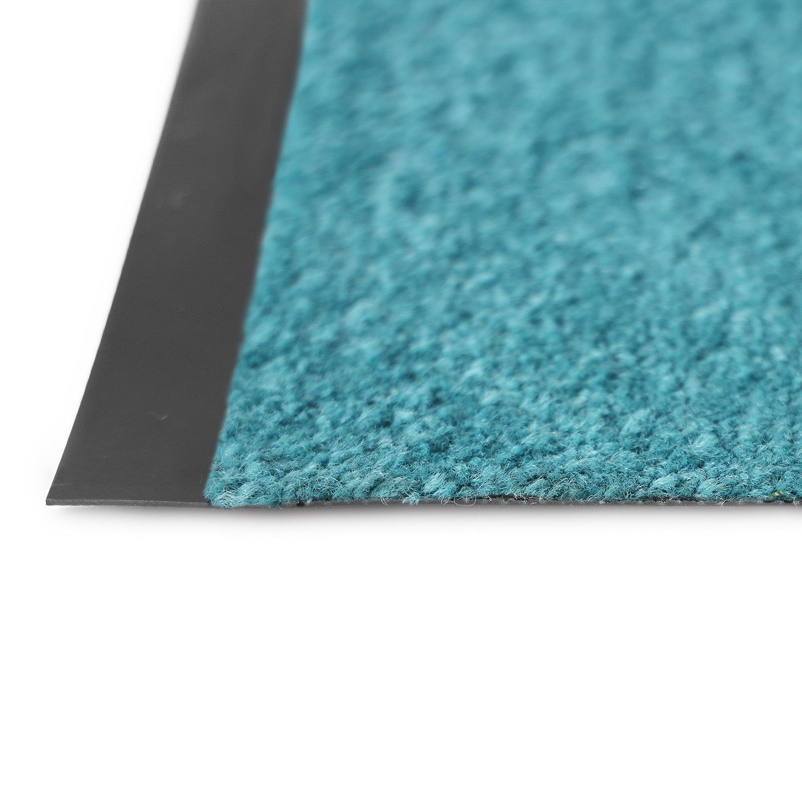 Karat Fußmatte Sauberlaufmatte Dublin, viele Farben & Größen, aus Polyamid, rechteckig, Höhe: 7 mm, geeignet für Fußbodenheizung