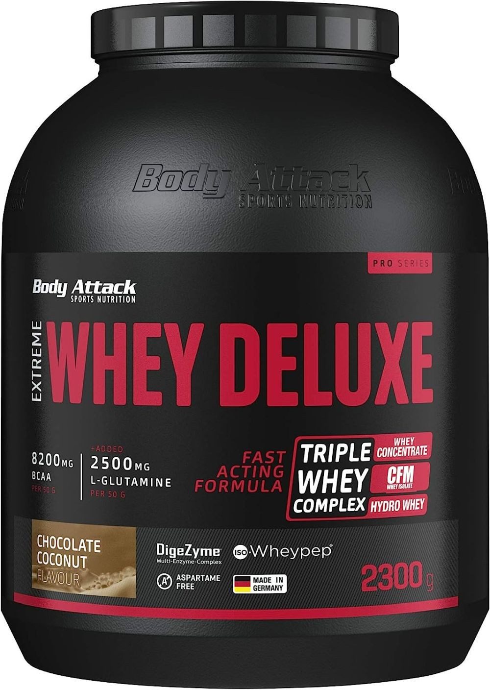 Body Attack Body Attack Extreme Whey Deluxe 2300g Pulver