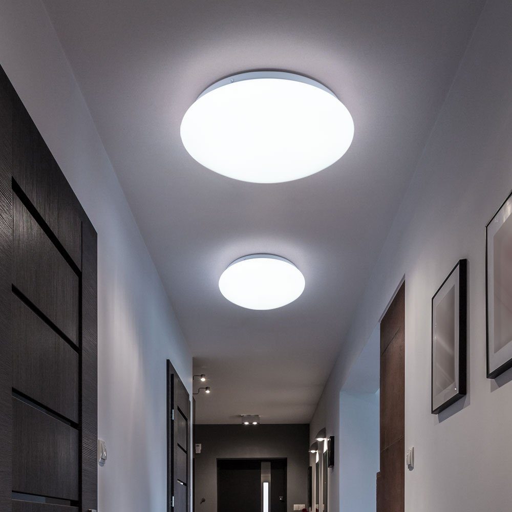 LED-Leuchtmittel rund Lampe Tageslicht Tageslichtweiß, weiß Beleuchtung Deckenleuchte, Kaltweiß, verbaut, fest LED Decken kalt Leuchte LED Design V-TAC