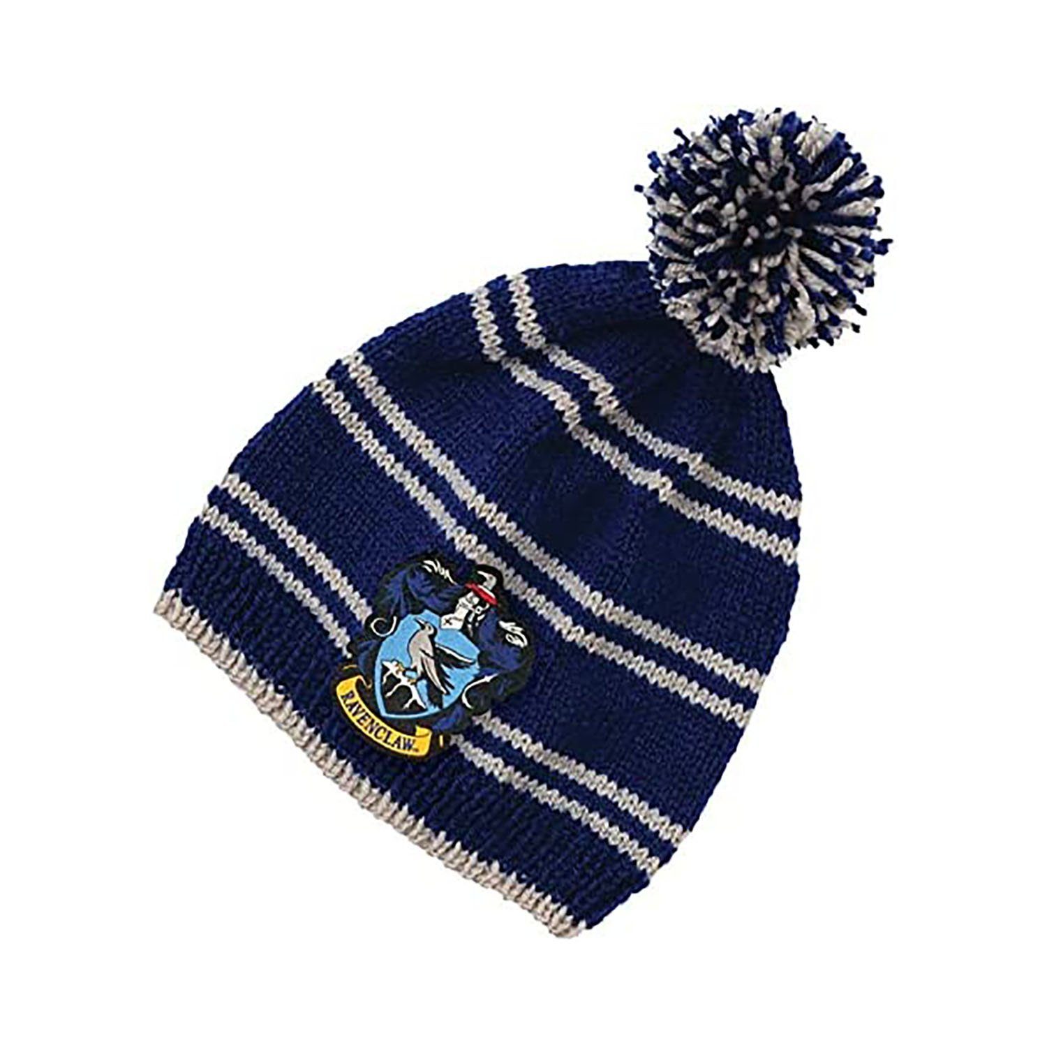 Harry Potter Strickmütze Harry Potter Mütze blau zum Stricken - Ravenclaw