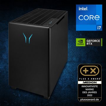 ERAZER Bandit P20 Gaming-PC (Intel Core i7 14700F, Nvidia GeForce RTX 4060 Ti, 16 GB RAM, 2000 GB SSD, MD34690)