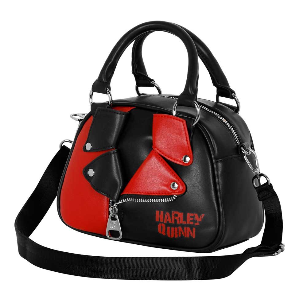 Karactermania Bowlingtasche DC Harley Quinn Handtasche Henkeltasche Umhängetasche Goth Handbag