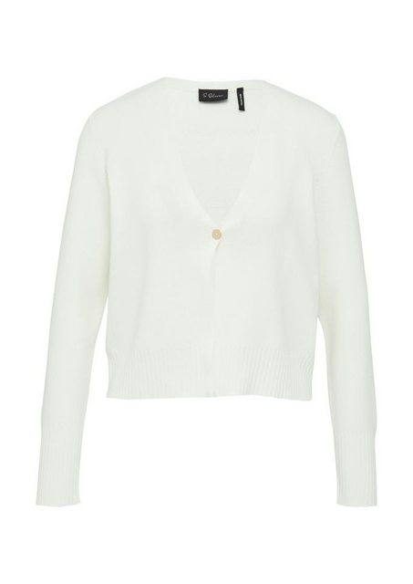s.Oliver BLACK LABEL Strickjacke – perfekt für Business-Outfits und moderne günstig online kaufen