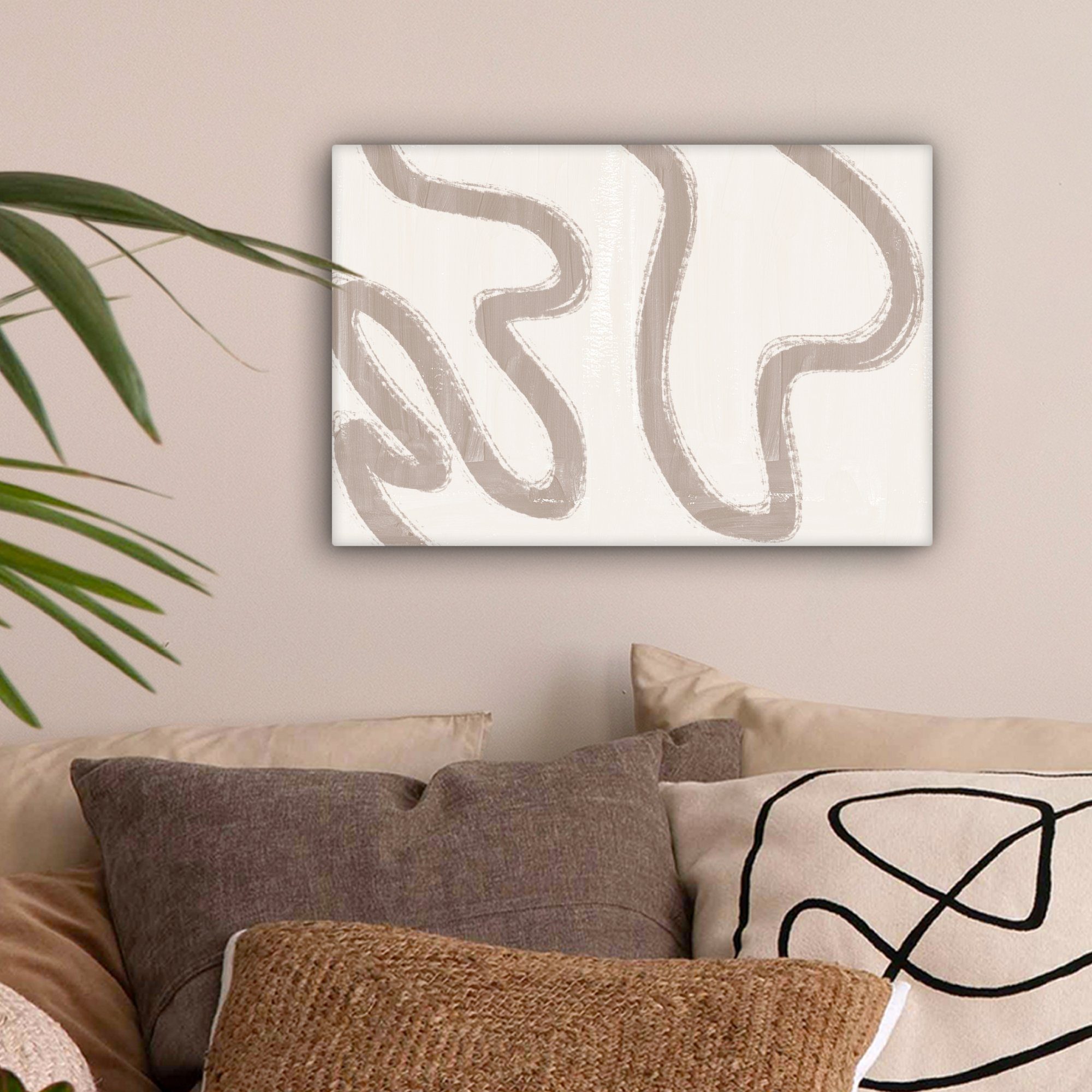 OneMillionCanvasses® Leinwandbild Abstrakt - Moderne Kunst günstig online kaufen
