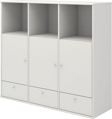 Hammel Furniture Highboard Mistral Hochkommode, Hochschrank, mit Türen und Schubladen, Breite: 133cm, anpassungsbar Designmöbel