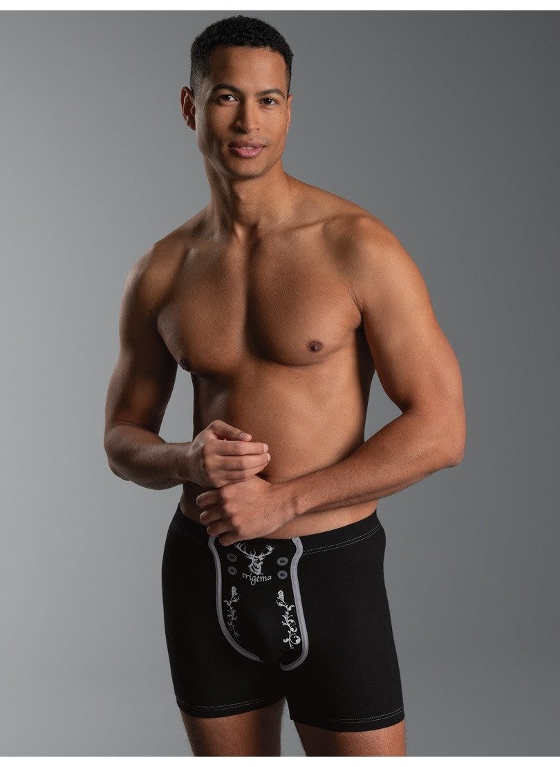 Trigema Boxer TRIGEMA Pants mit Hirsch (1-St)
