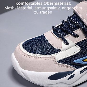 Daisred Jungen leichte Sportschuhe mit kontrastfarbenen Details Sneaker