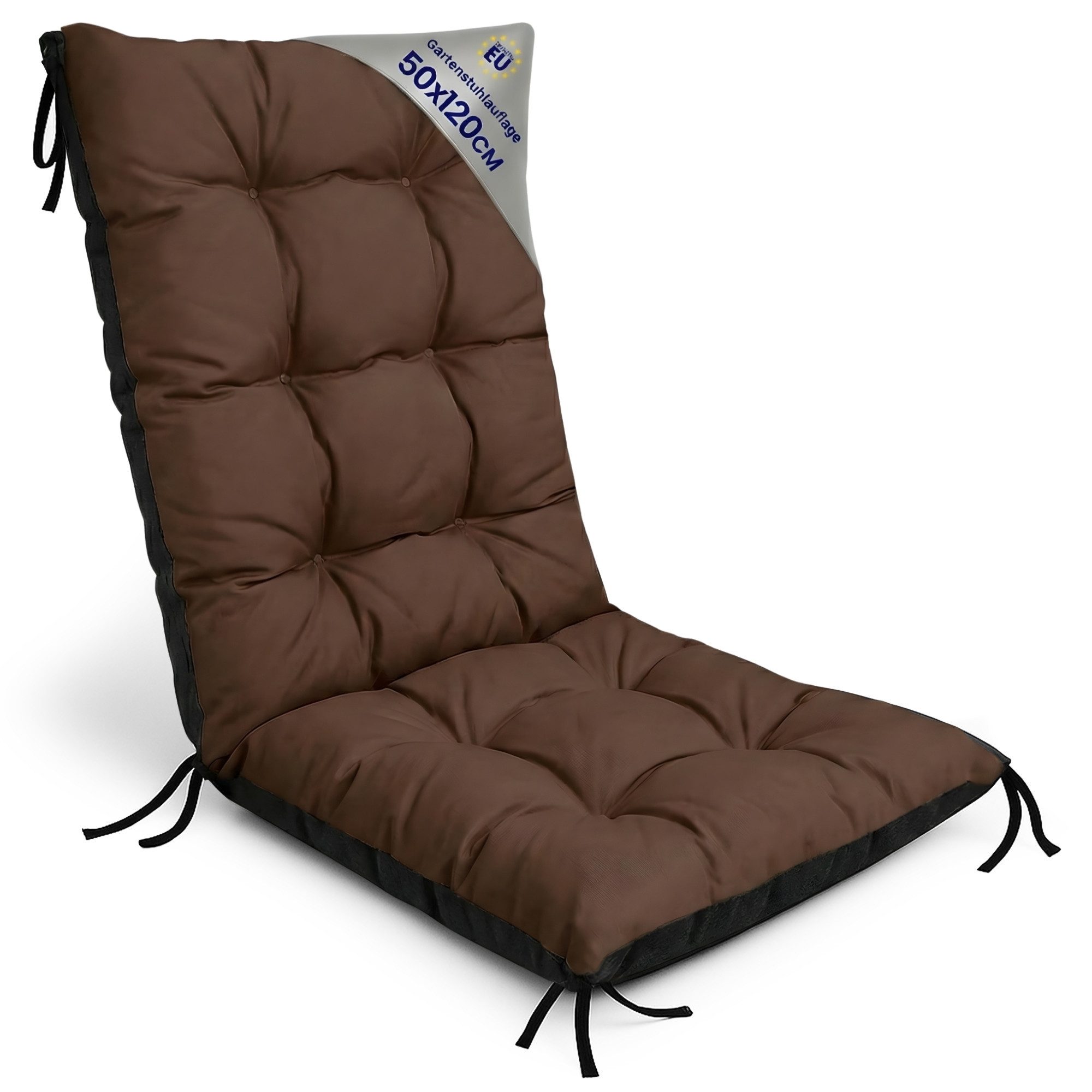 Amazinggirl Hochlehnerauflage Gartenstuhl Hochlehner Auflagen - Sitzauflagen, (1 St)