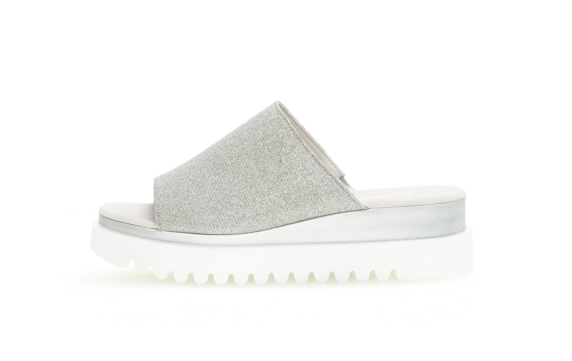 / Pantolette silber 61 Gabor