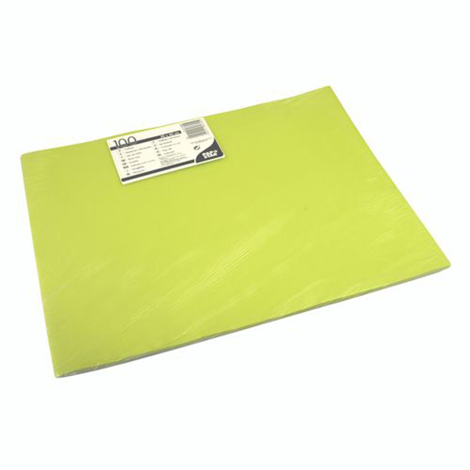 PAPSTAR Einwegschale 1000 Stück x Tischsets, 30 limonengrün Papier 40 cm