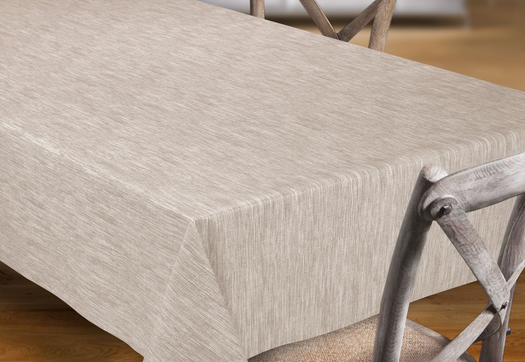 Beautex Tischdecke Wachstuchtischdecke Georginias Beige abwischbar günstig online kaufen