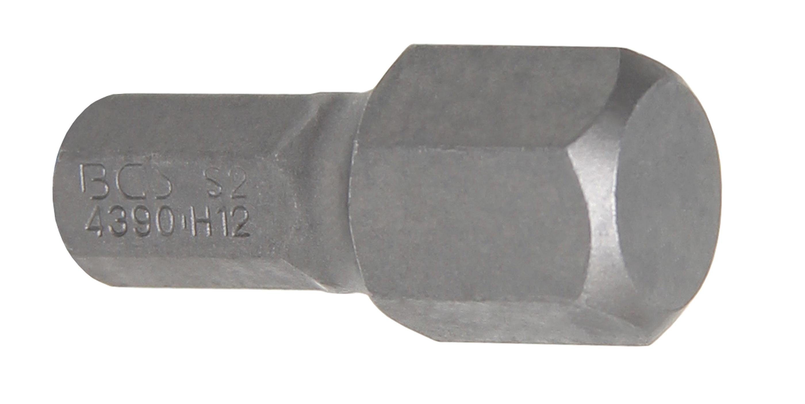 BGS technic Sechskant-Bit Bit, Antrieb Außensechskant 8 mm (5/16), Innensechskant 12 mm