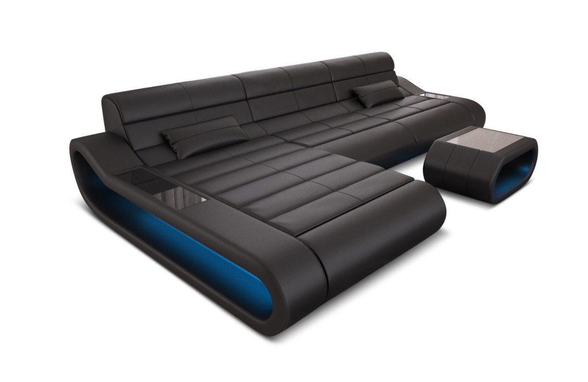 Sofa Dreams Ecksofa Ledercouch Ledersofa Concept günstig online kaufen