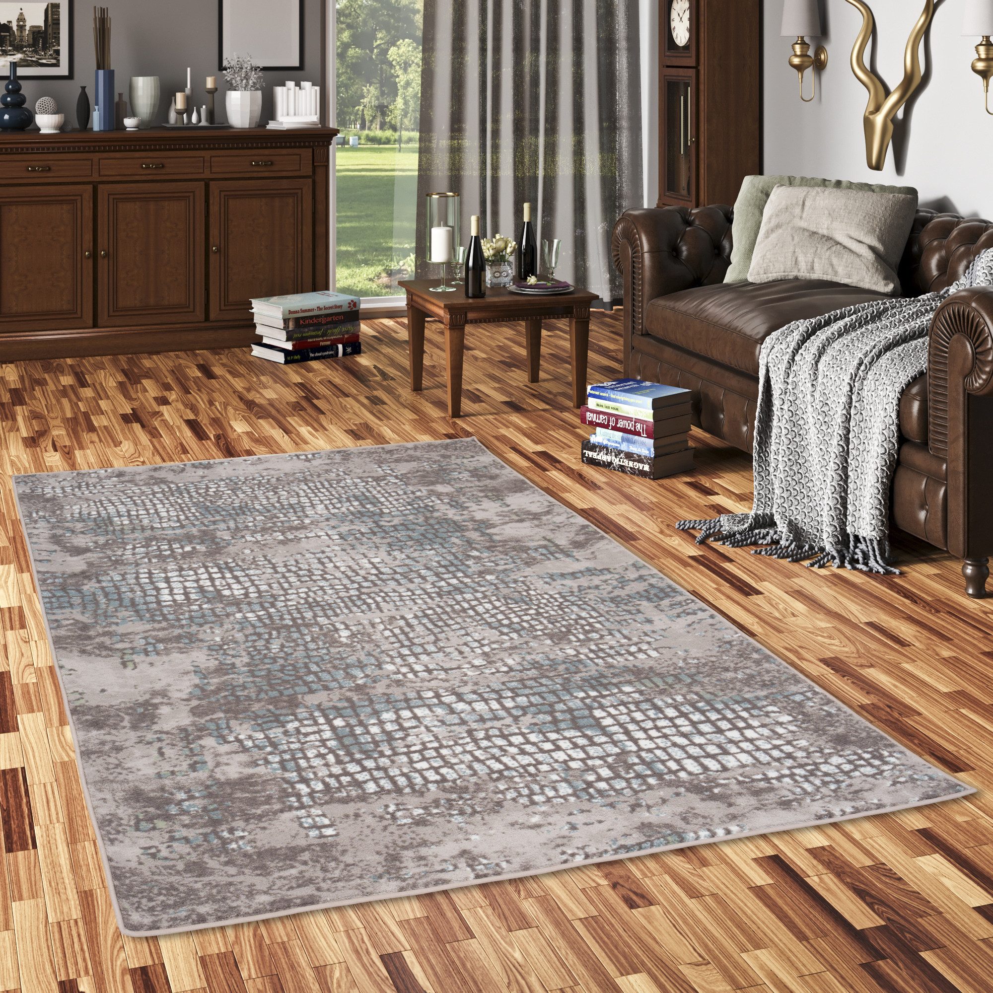 Pergamon Designteppich Designer Teppich Tawira Vintage, Rechteckig, Höhe: 5 mm