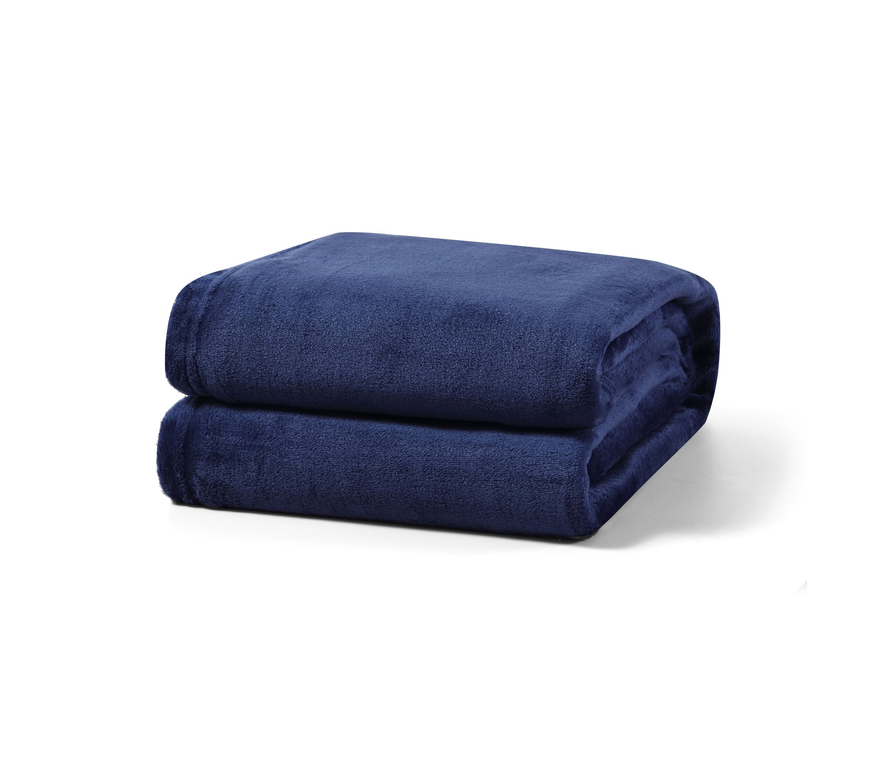 Wohndecke kuschelig warm, 2er Pack 150x200, Leonado Vicenti, Kuscheldecke flauschig weich, Einfarbig,2er Set