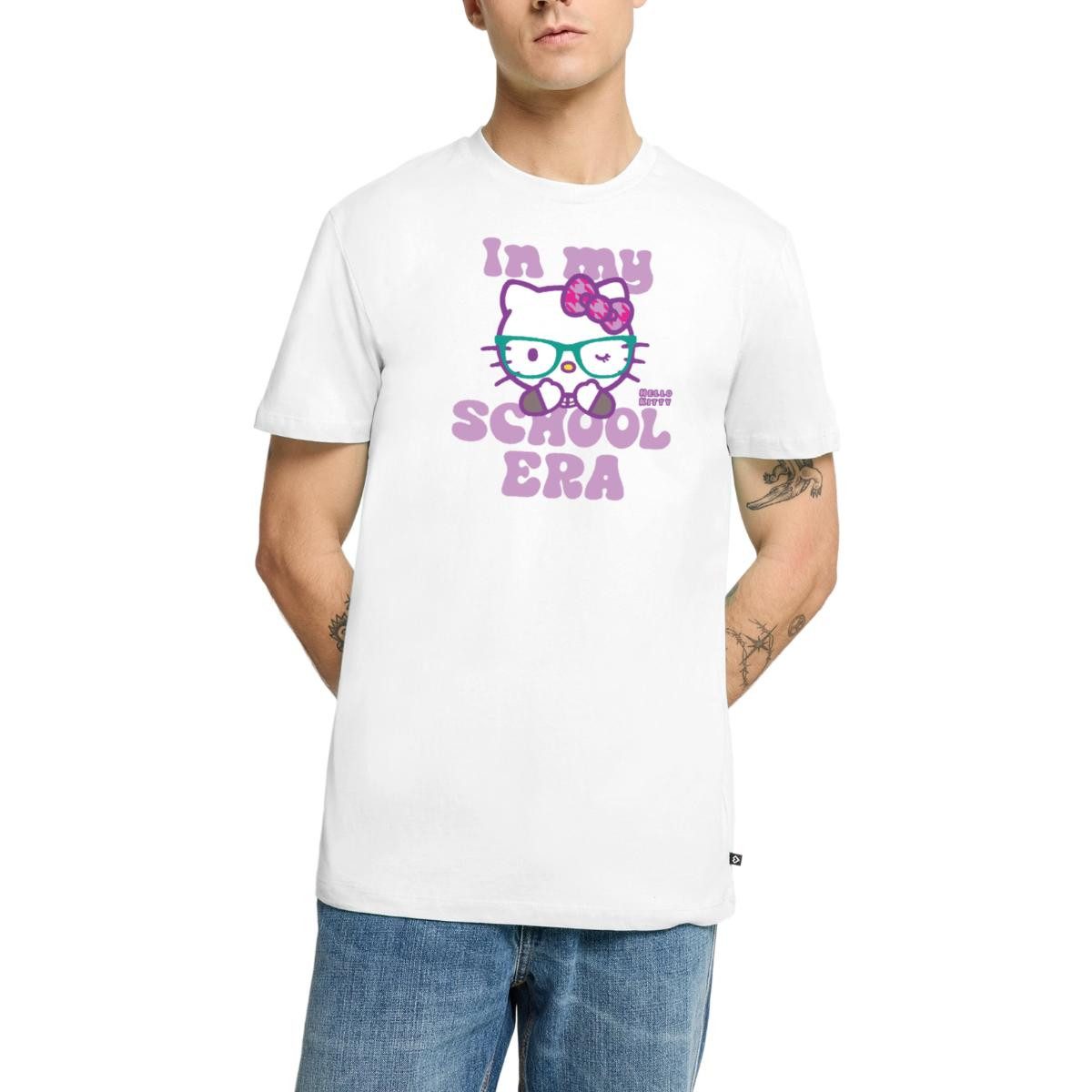 Spreadshirt T-Shirt Hello Kitty Schulkind In My School Era Männer Premium T-Shirt (1-tlg)