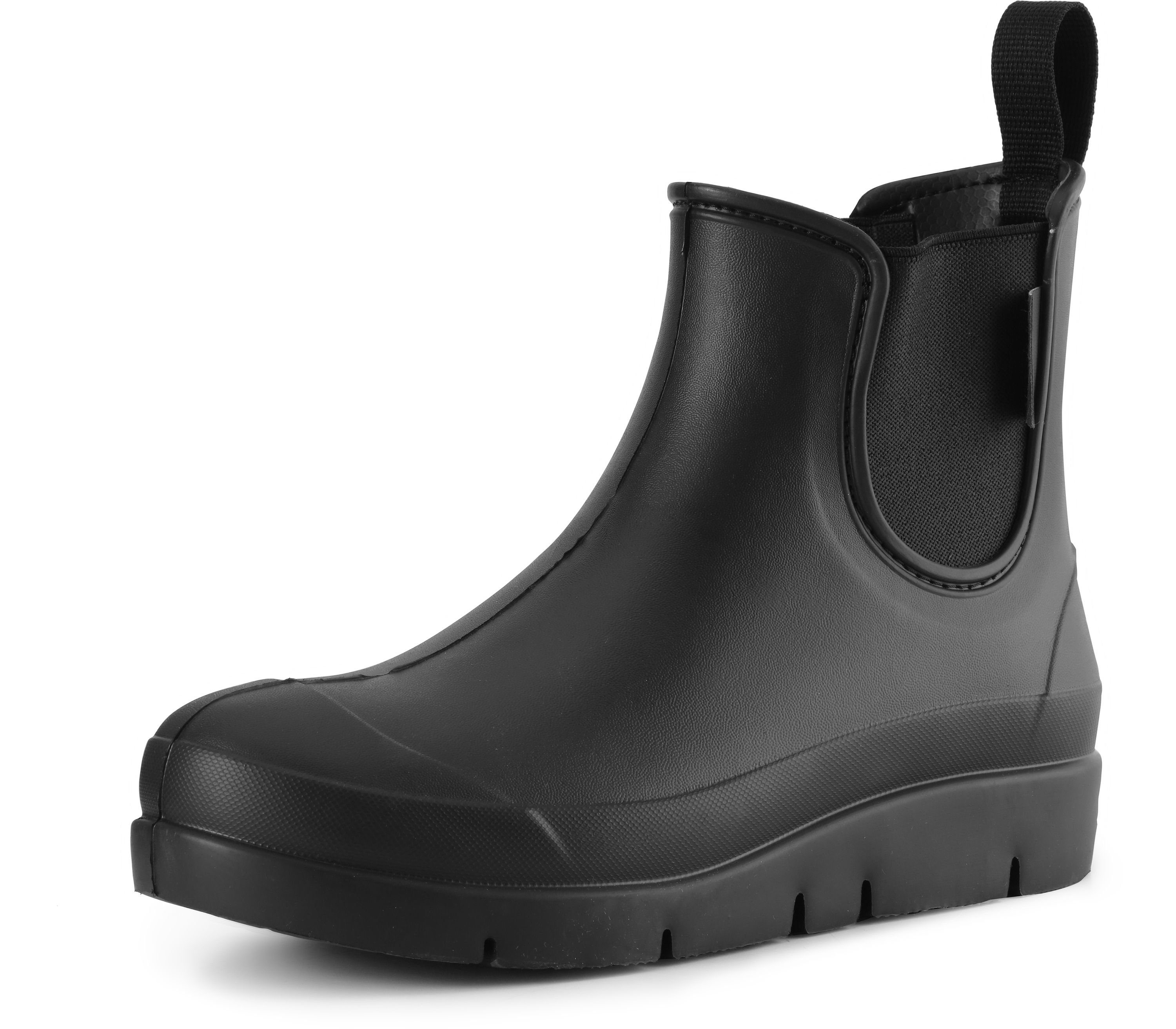 federleichte LA-773 Gummistiefel Ladeheid Schwarz Damen Gummistiefel EVA