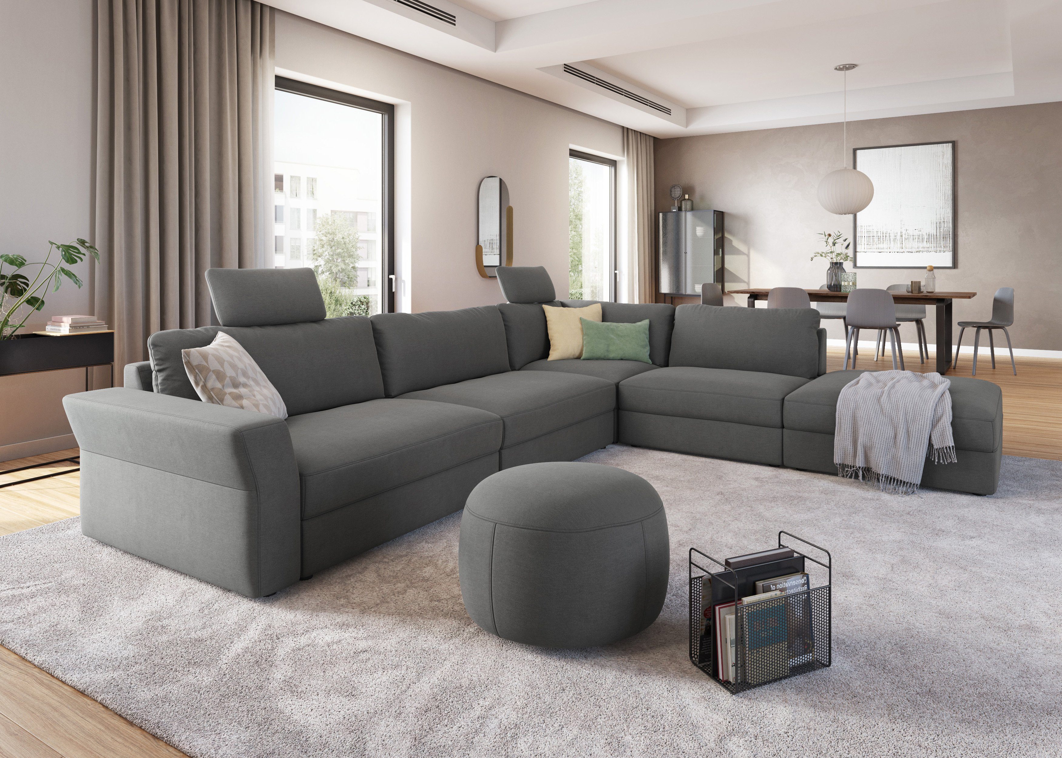 sit&more Ecksofa Cadabra L-Form, Breite 356 günstig online kaufen