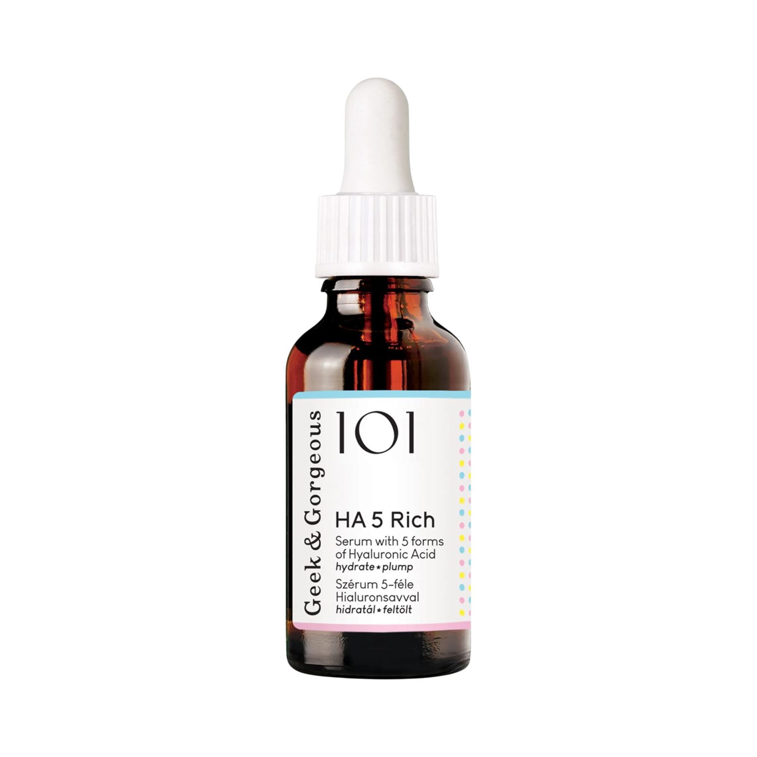 Geek & Gorgeous Gesichtsserum 101 HA 5 Light - Serum with 5 forms of Hyaluronic acid