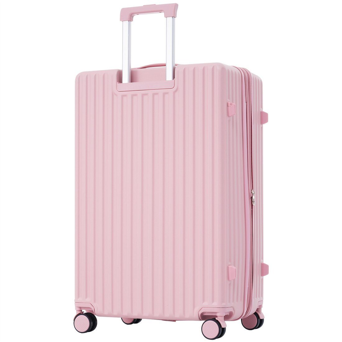 rosa Koffer Hartschalen-Koffer,Rollkoffer,Reisekoffer,65*43*28cm, DÖRÖY