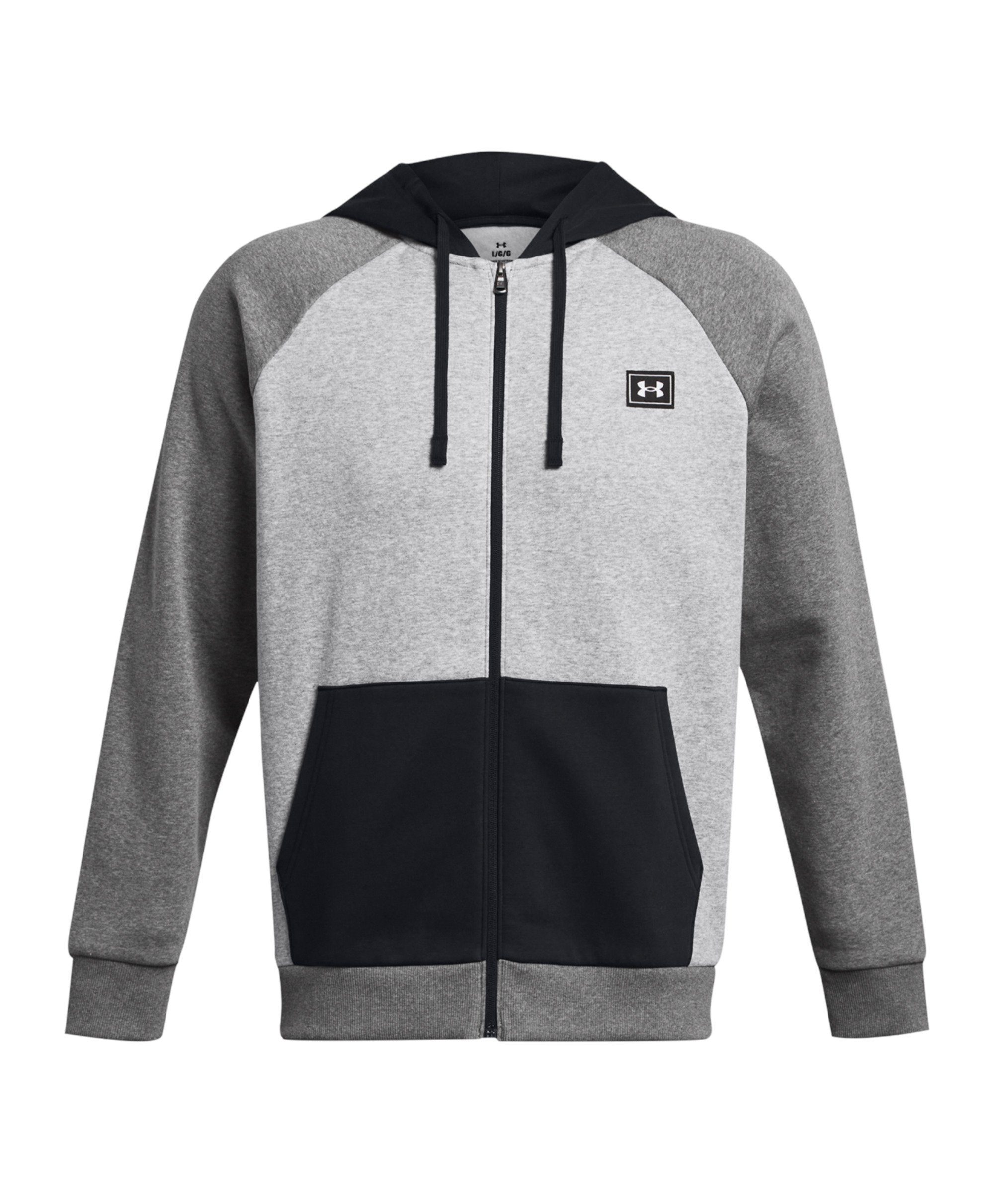 Under Armour® Sweatjacke Under Armour Rival Fleece Colorblock Kapuzenjacke Baumwolle