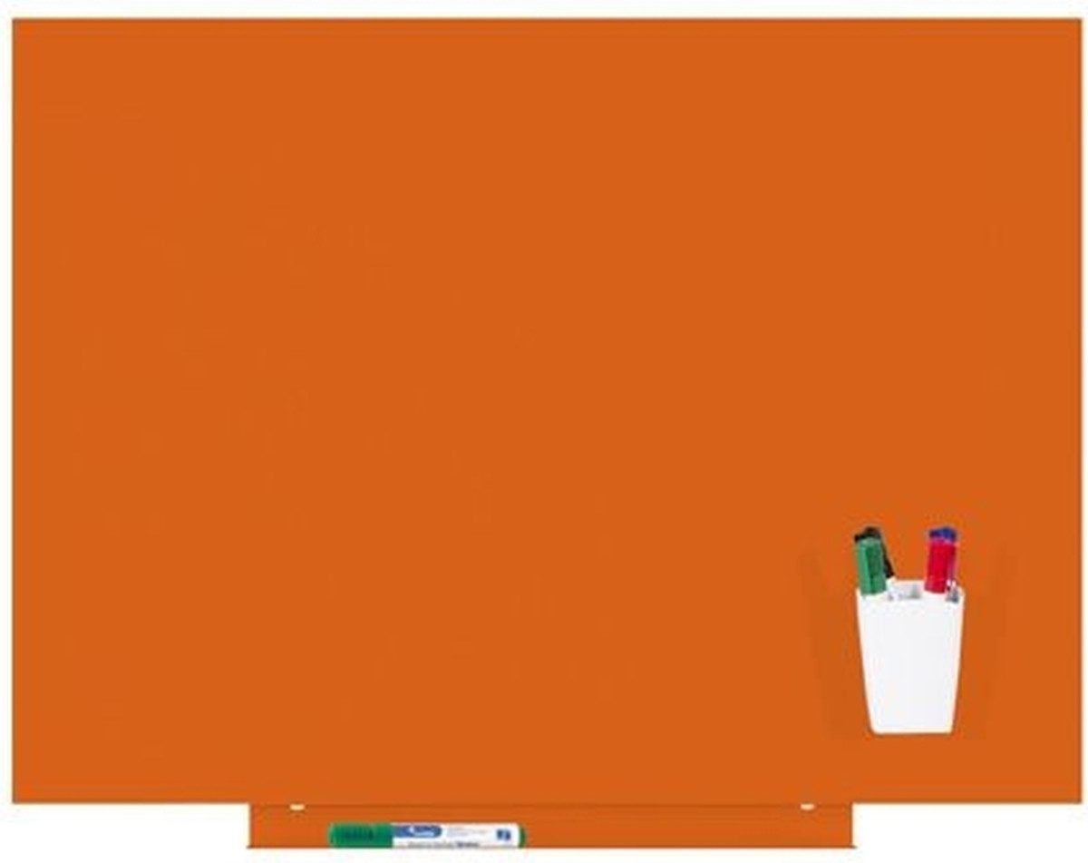 rocada Magnettafel Skinwhiteboard-Modul lackiert 55x75cm RAL 2008 hellrotorange