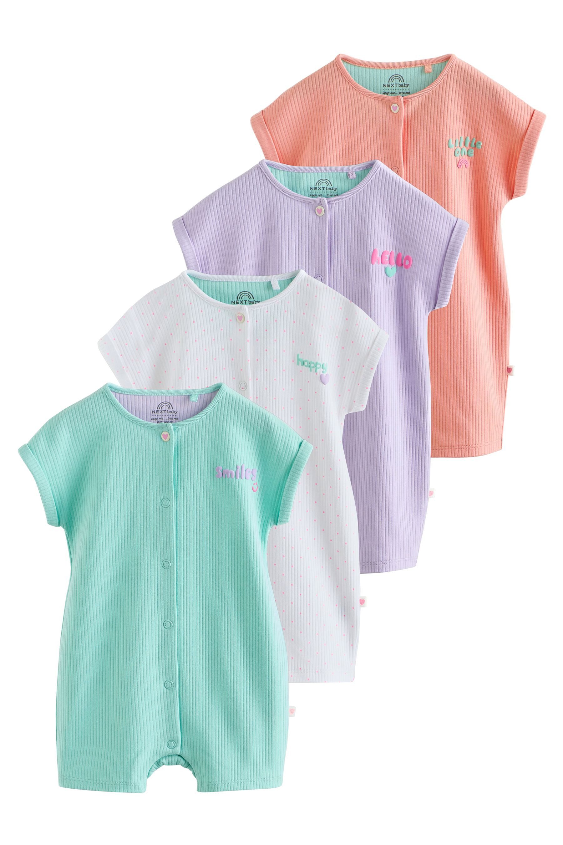 Next Strampler Baby-Strampler aus Jersey (4-tlg)