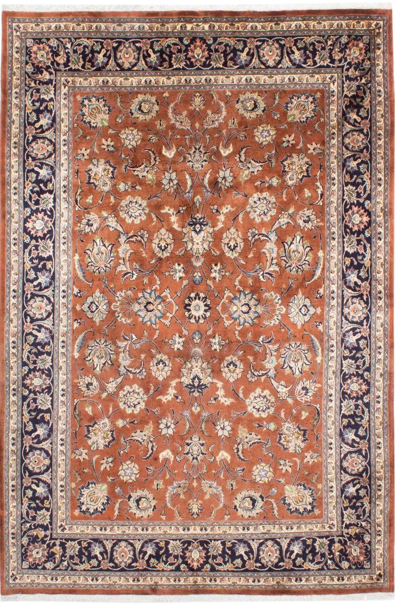 Orientteppich Mashhad 195x289 Handgeknüpfter Orientteppich / Perserteppich, Nain Trading, rechteckig, Höhe: 12 mm