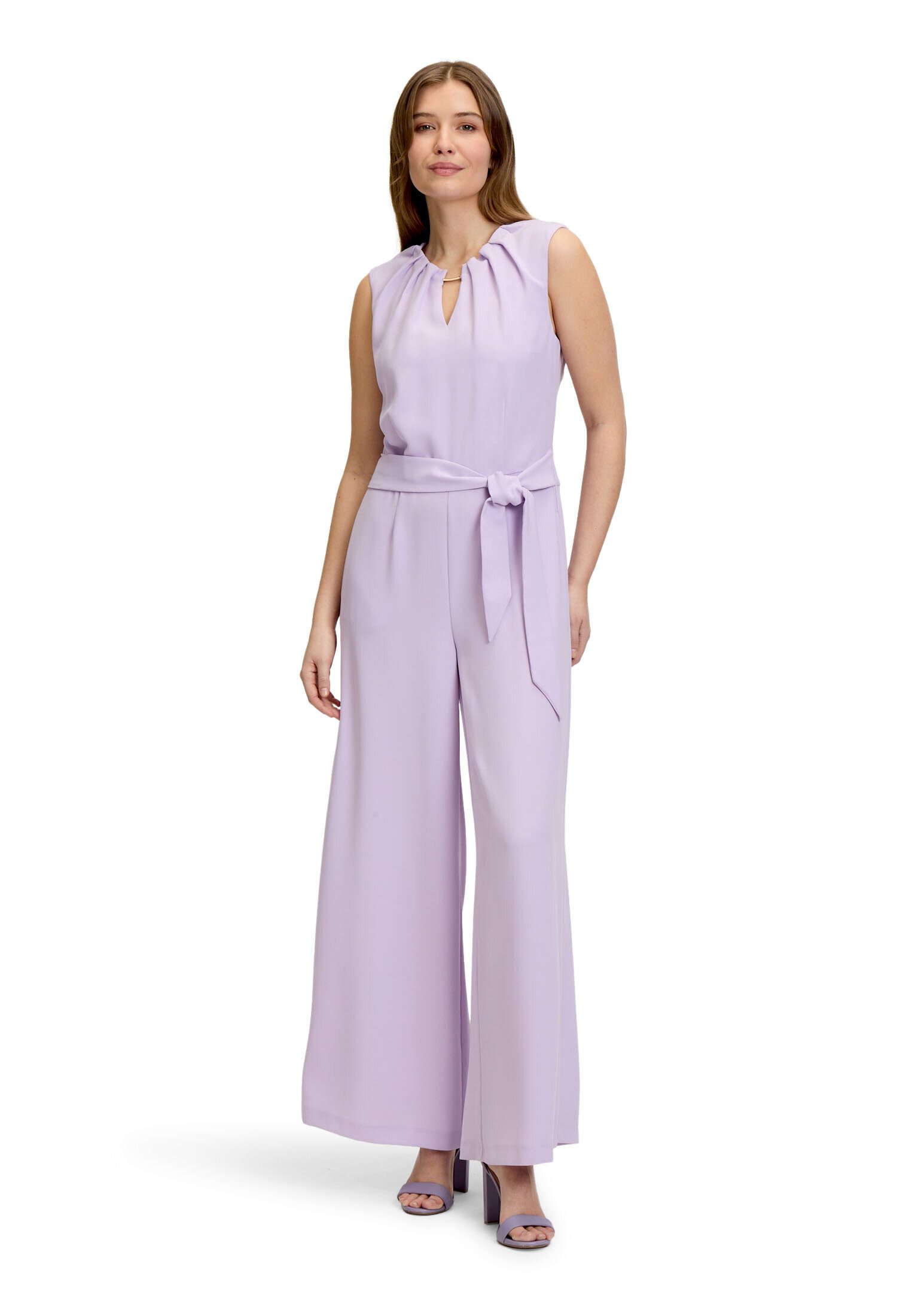 Betty&Co Overall Damen ohne Arm (1-tlg) Falten