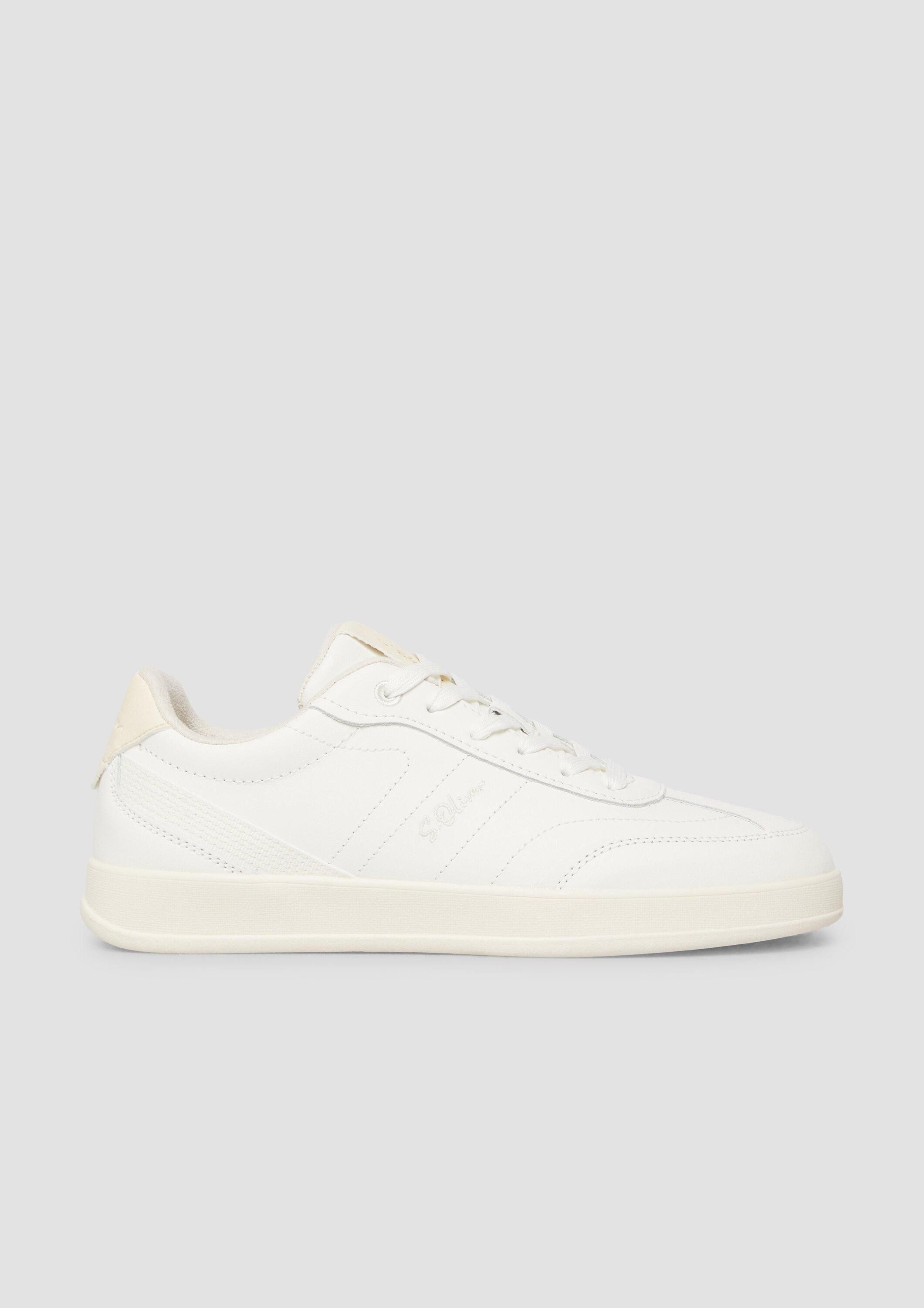 s.Oliver Sneakers Sneaker Leder-Sneaker mit Schnürung