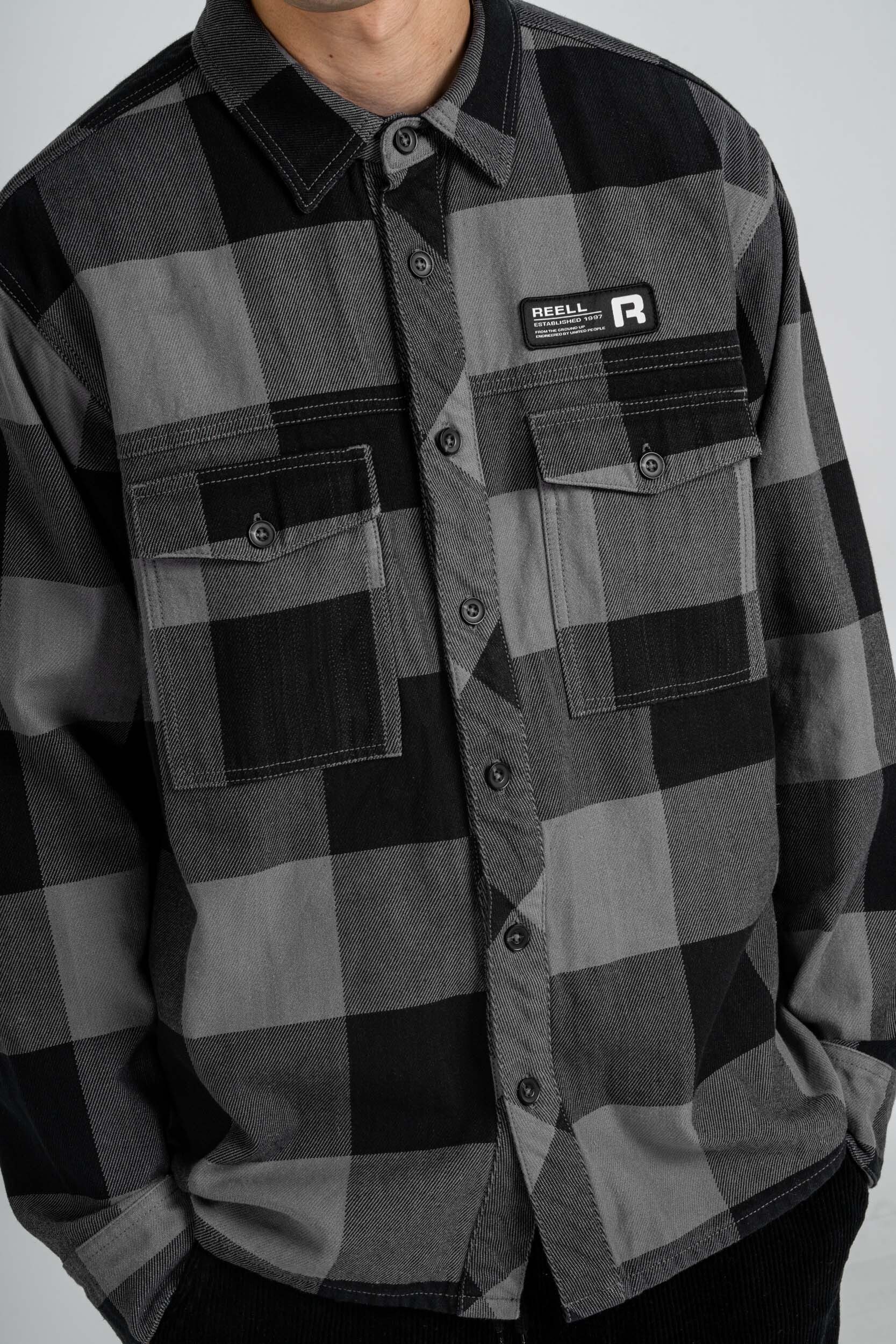 REELL Langarmhemd Freeman