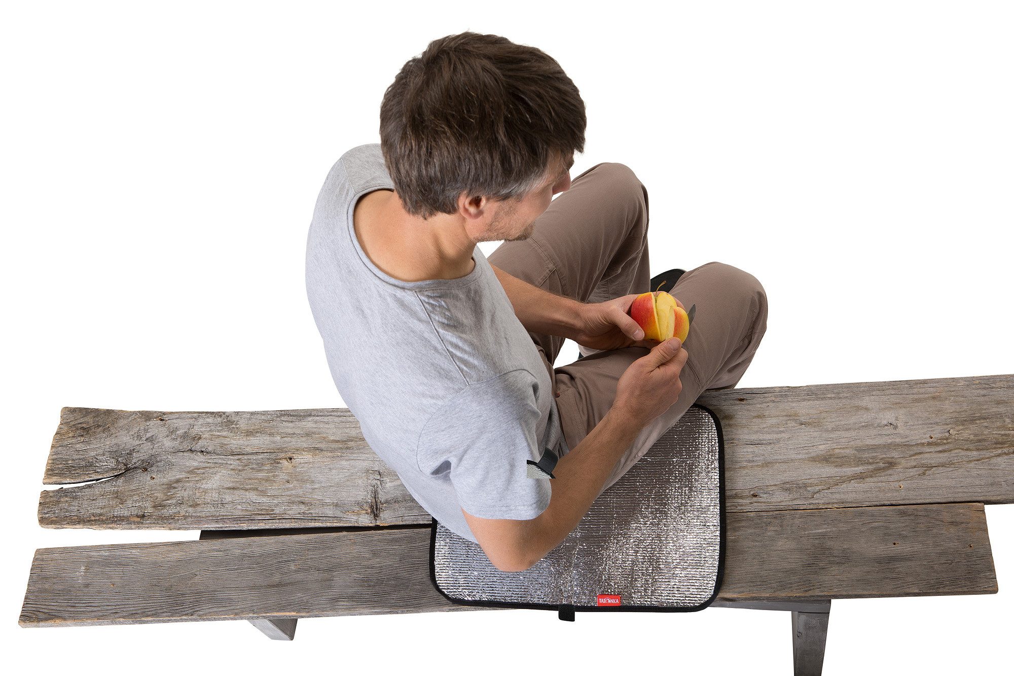 TATONKA® Thermositzkissen Alu-Sitzkissen 35 x 45cm Sitzunterlage