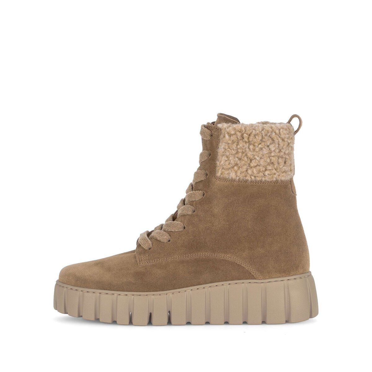 Gabor Plateau Stiefelette Materialmix Leder/Lederimitat Plateaustiefelette günstig online kaufen