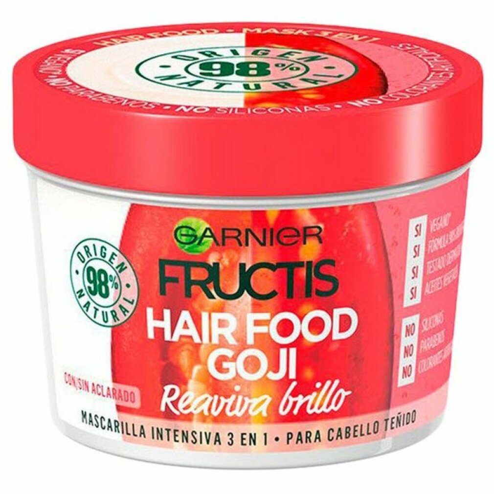 GARNIER Haarkur Garnier Fructis Hair Mask Food Goji Revives Shine 390mll