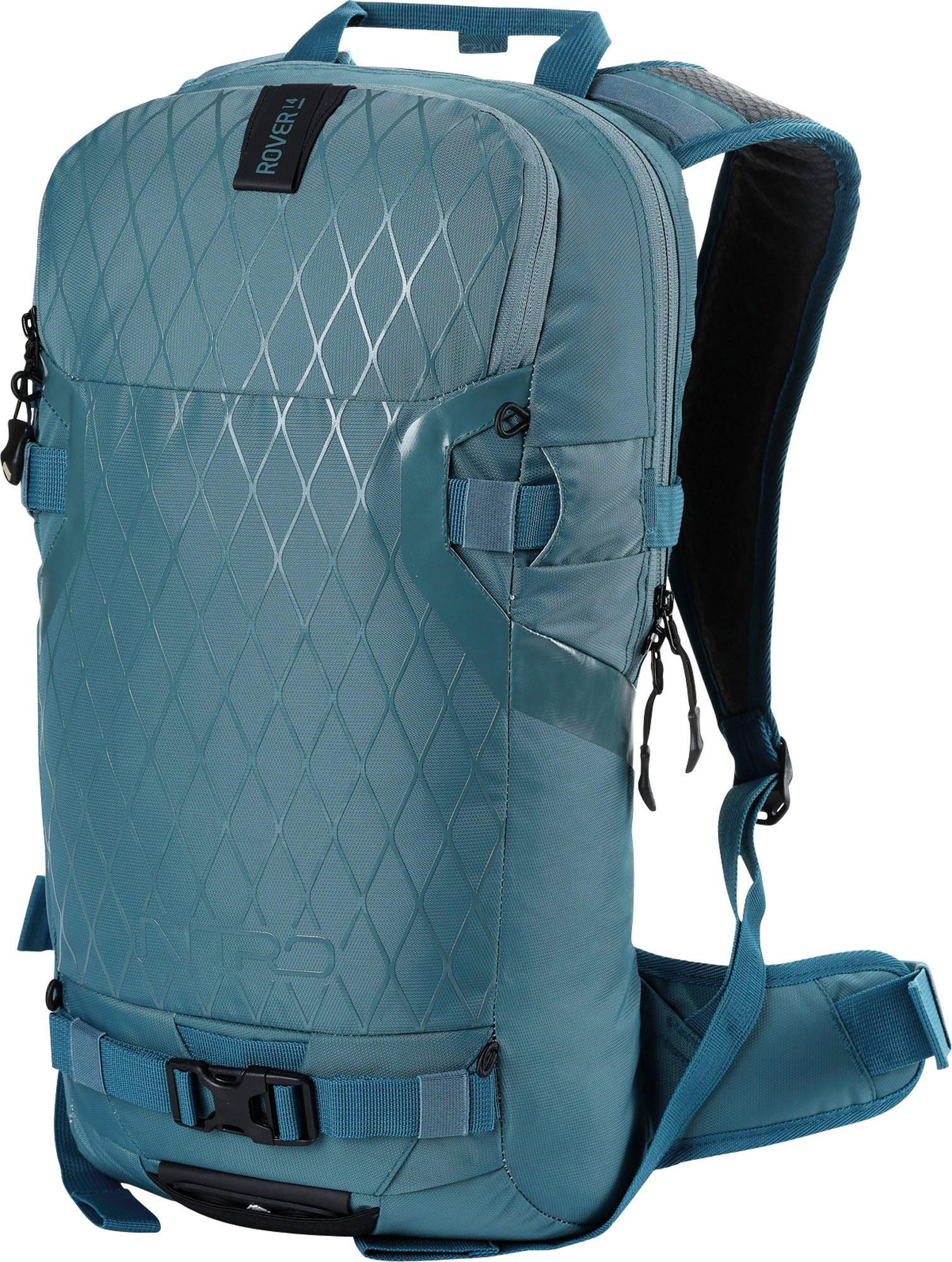 NITRO Trekkingrucksack Rover 14, Fahrradrucksack, Wanderucksack, Freizeitrucksack, Street- und Bikepack arctic