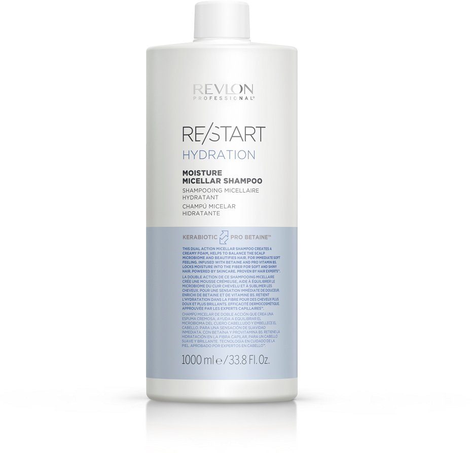 REVLON PROFESSIONAL Haarshampoo Re/Start HYDRATION Moisture Micellar Shampoo  1000 ml, Unisex