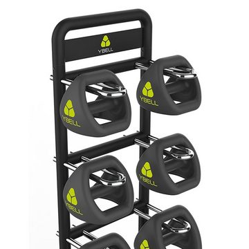 TRX Kurzhantelständer YBell-Ablageständer Storage Rack, U-förmige Ablagemöglichkeiten für bis zu 10 Kettlebells