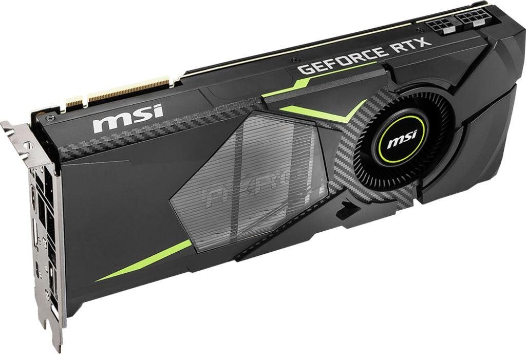»GeForce RTX 2080 AERO 8G« Grafikkarte (8 GB, GDDR6) »GeForce RTX 2080 AERO 8G« Grafikkarte (8 GB, GDDR6)